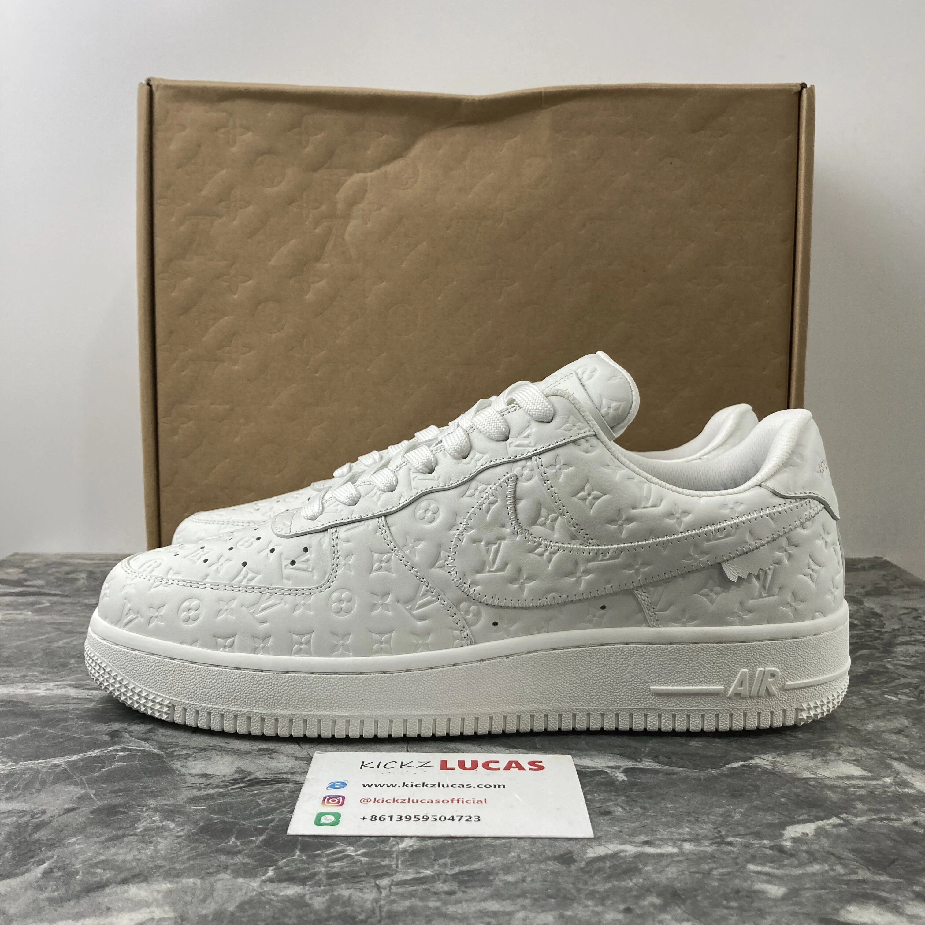Breathable L*V x Air Force 1 Low By Virgil Abloh White 4138