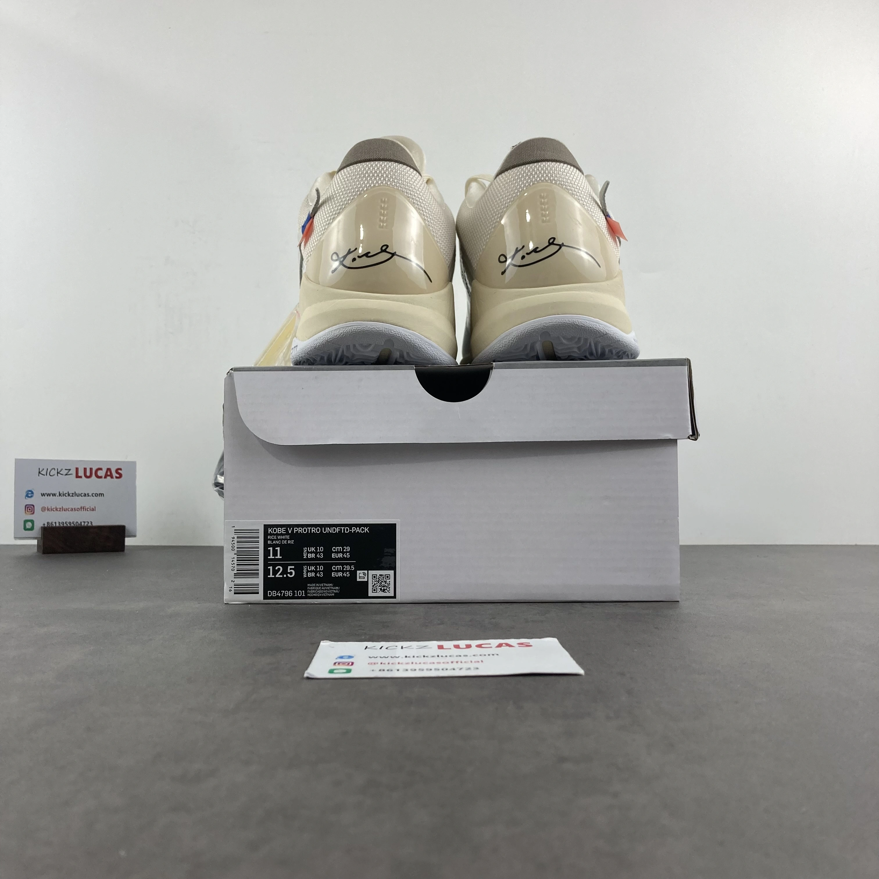 Latest 2023 Kobe 5 Protro Undefeated Rice White X Off White DB4796- AllSeason 1112
