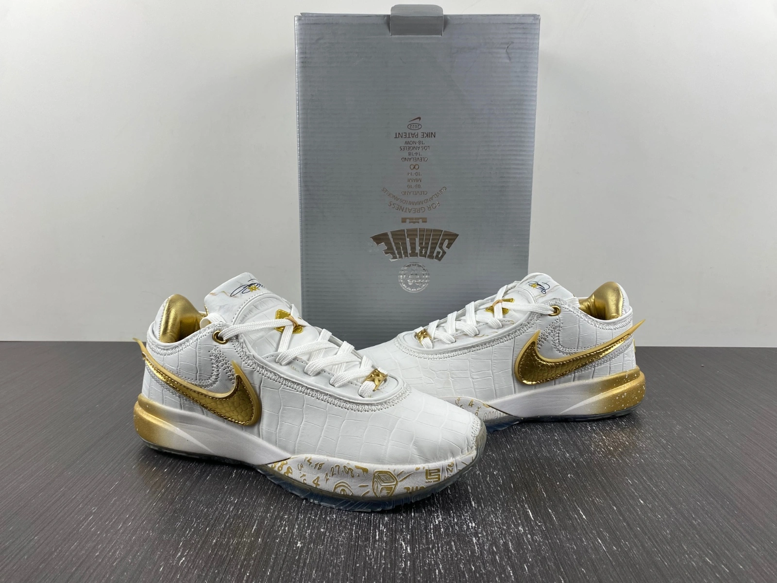 Durable LeBron 20 Gold DJ5422- 1155
