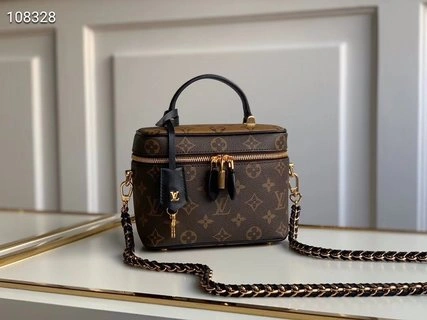 L*ouis V*uitton Bag Top Quality 14*19*10cm Seasonal 8754
