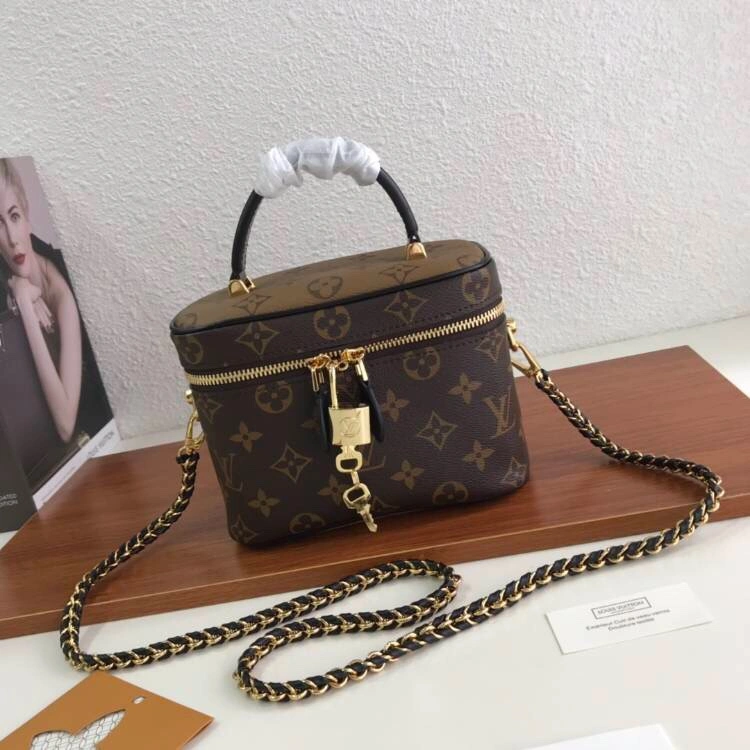 L*ouis V*uitton Bag Top Quality 19*13*11cm Elegant 8709