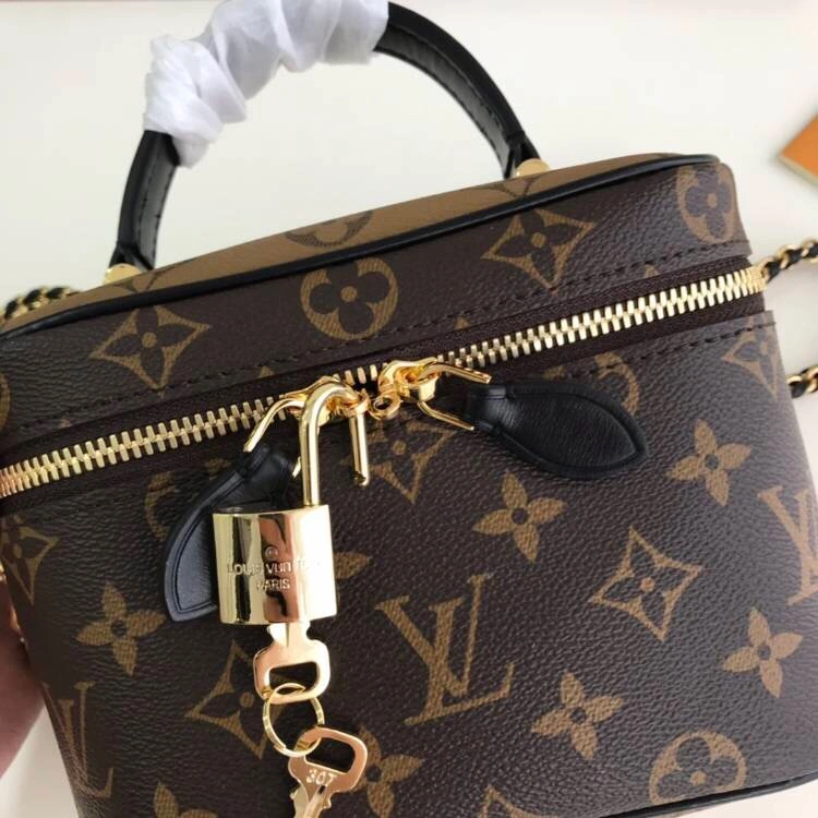 L*ouis V*uitton Bag Top Quality 19*13*11cm Elegant 8709