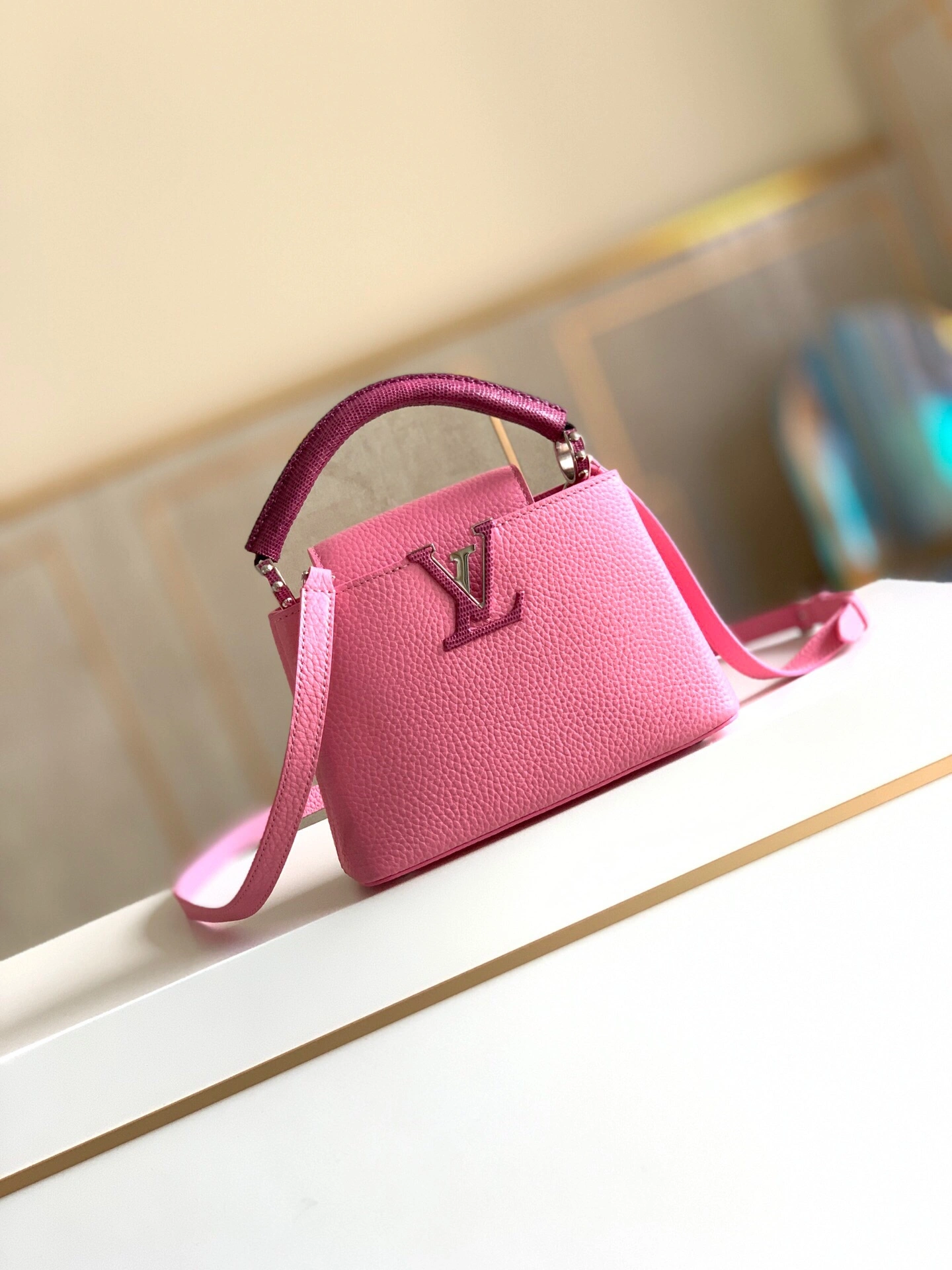 Sustainable L*ouis V*uitton Bag Top Quality 21x14x8CM 8658
