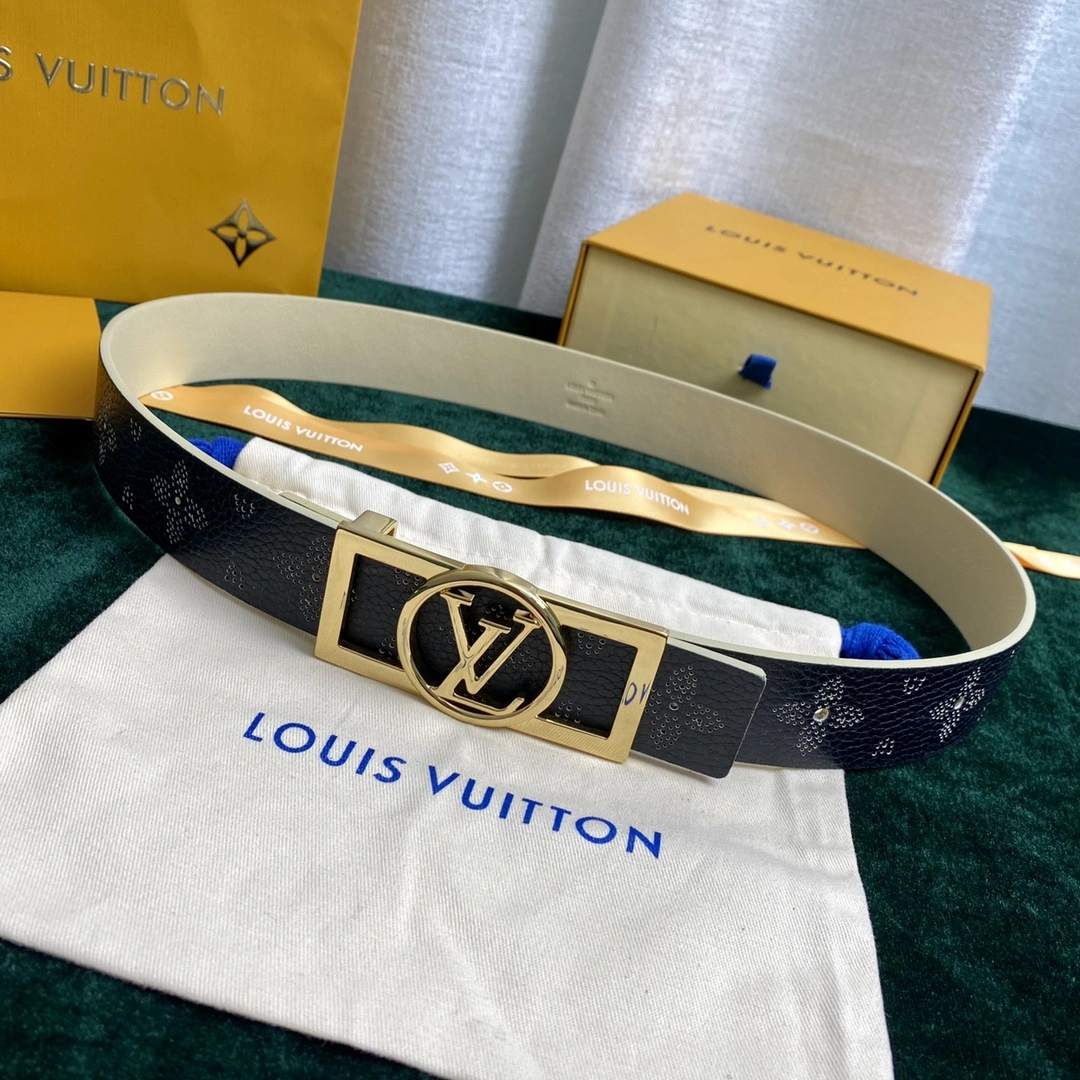 L*ouis V*uitton Belts Top Quality 35mm Durable 15402