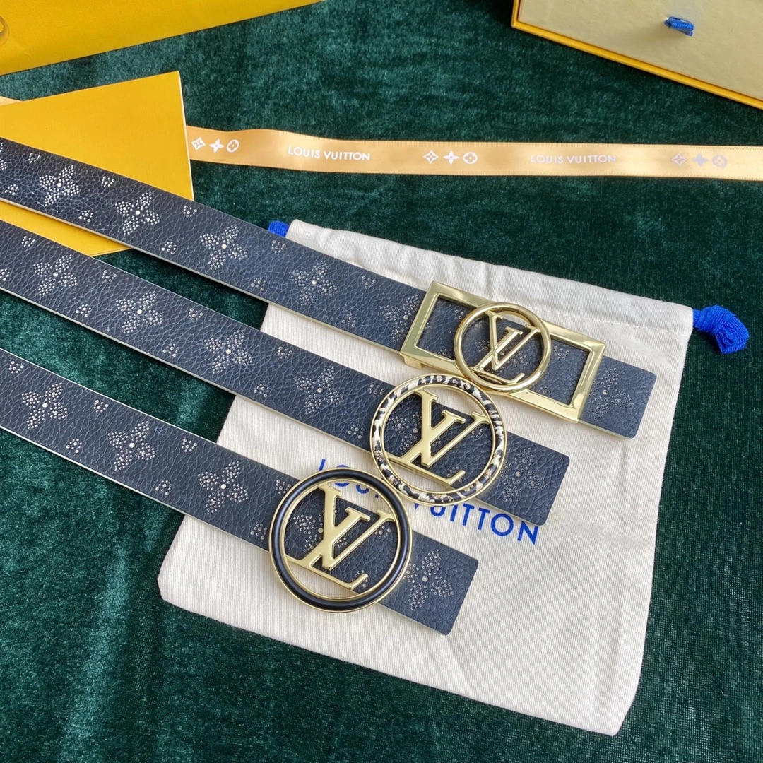 L*ouis V*uitton Belts Top Quality 35mm Durable 15402