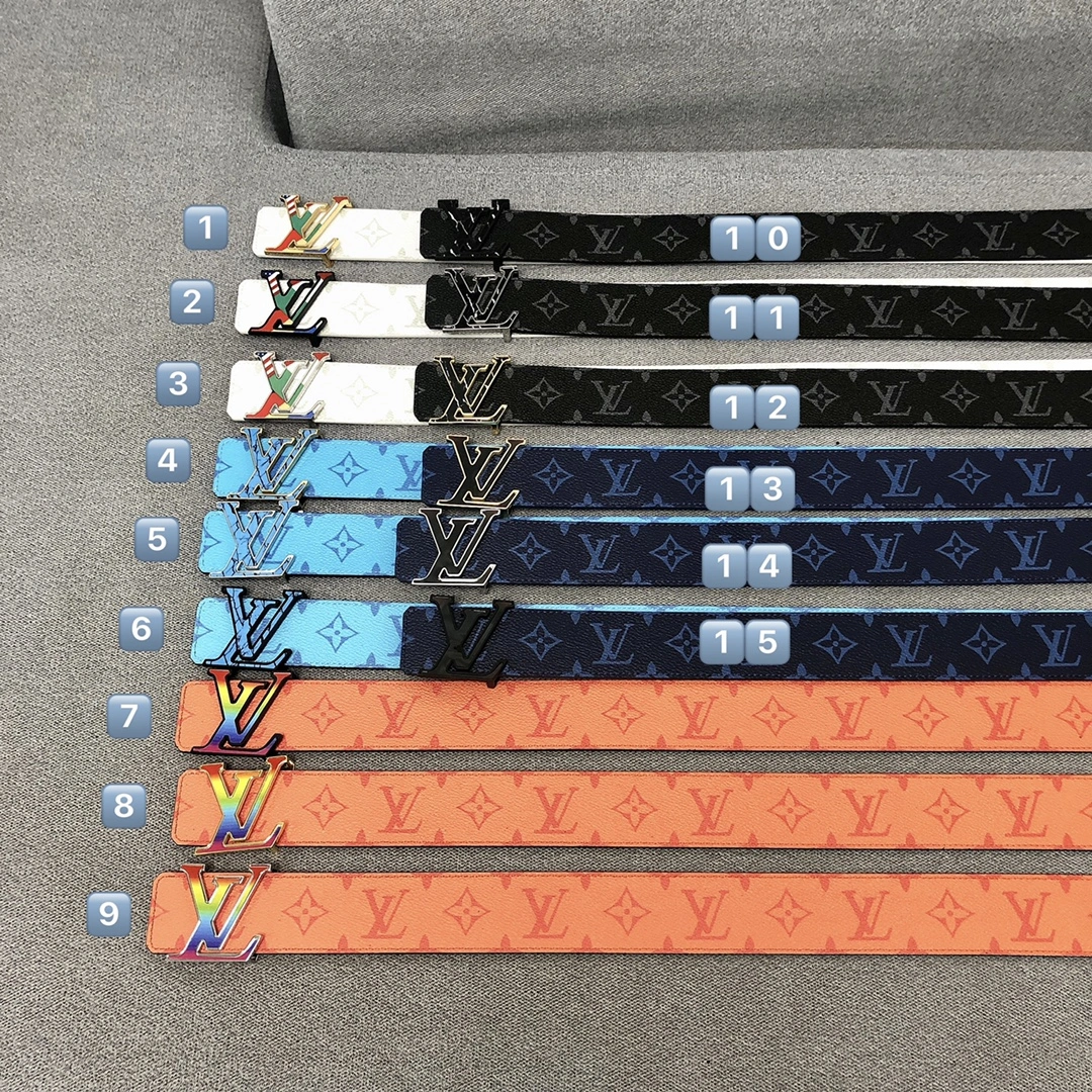 WrinkleFree L*ouis V*uitton Belts Top Quality 40mm 15405