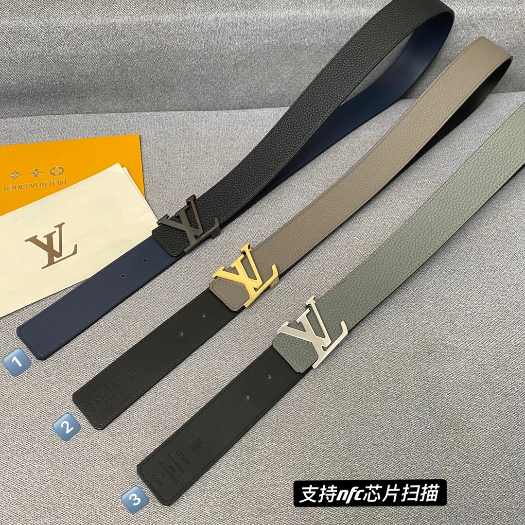 Sleek L*ouis V*uitton Belts Top Version 4.0cm 15413