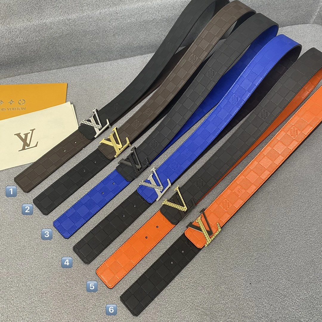 L*ouis V*uitton Belts Top Version 4.0cm Compact 15414