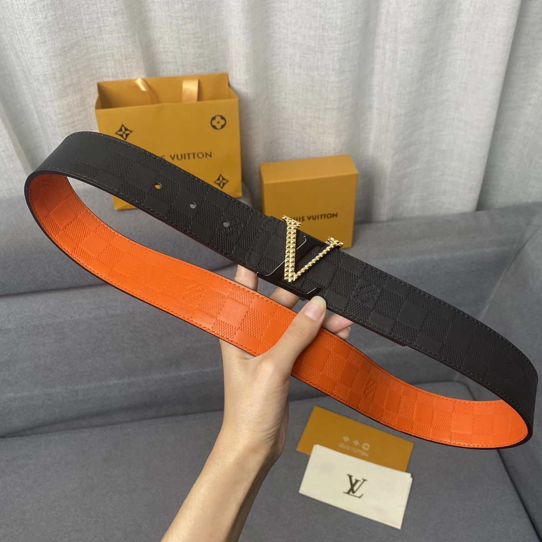 L*ouis V*uitton Belts Top Version 4.0cm Compact 15414