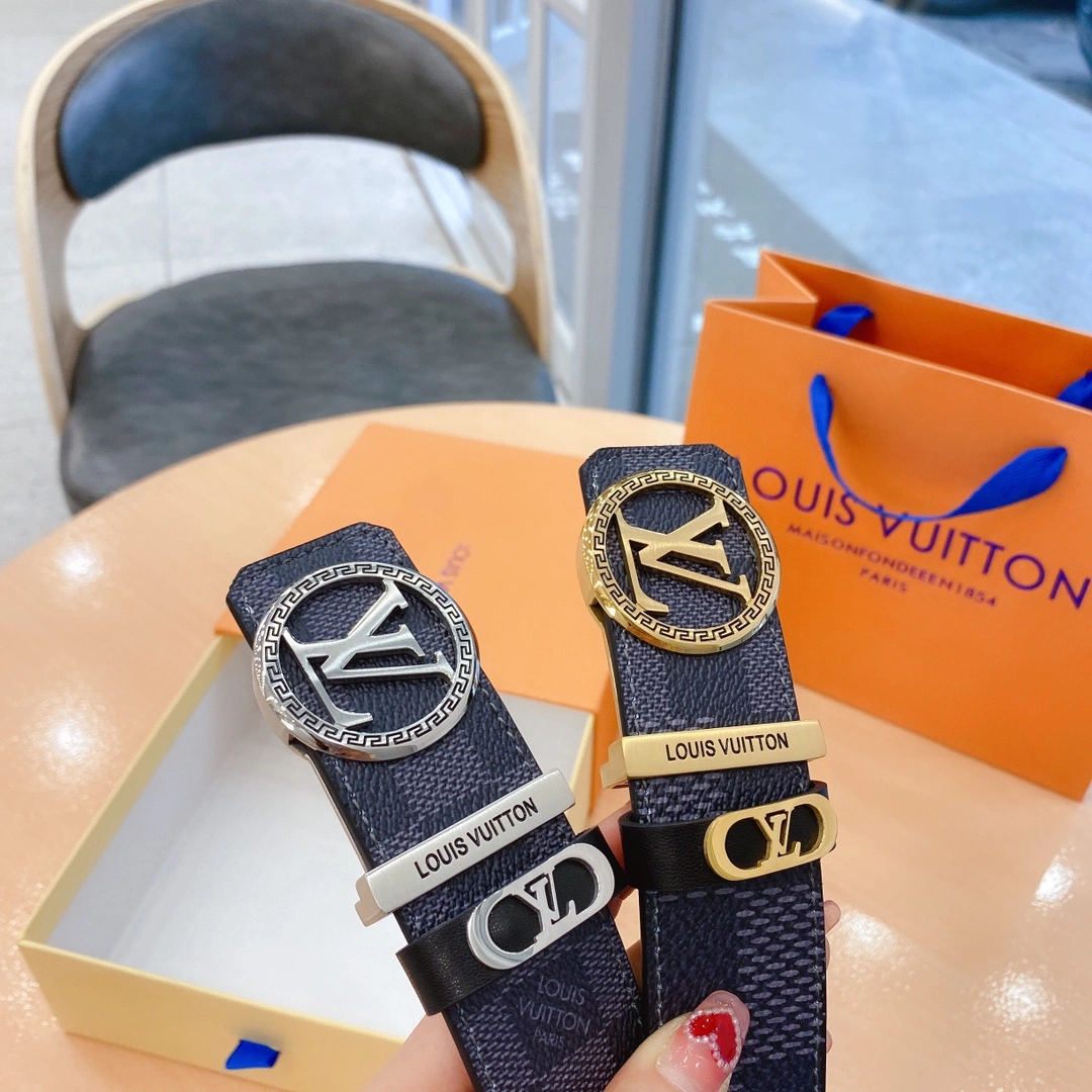TechFriendly L*ouis V*uitton Belts Top Version 15448