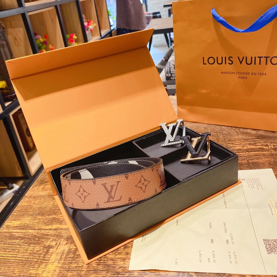 L*ouis V*uitton Belts Top Version Reliable 15476