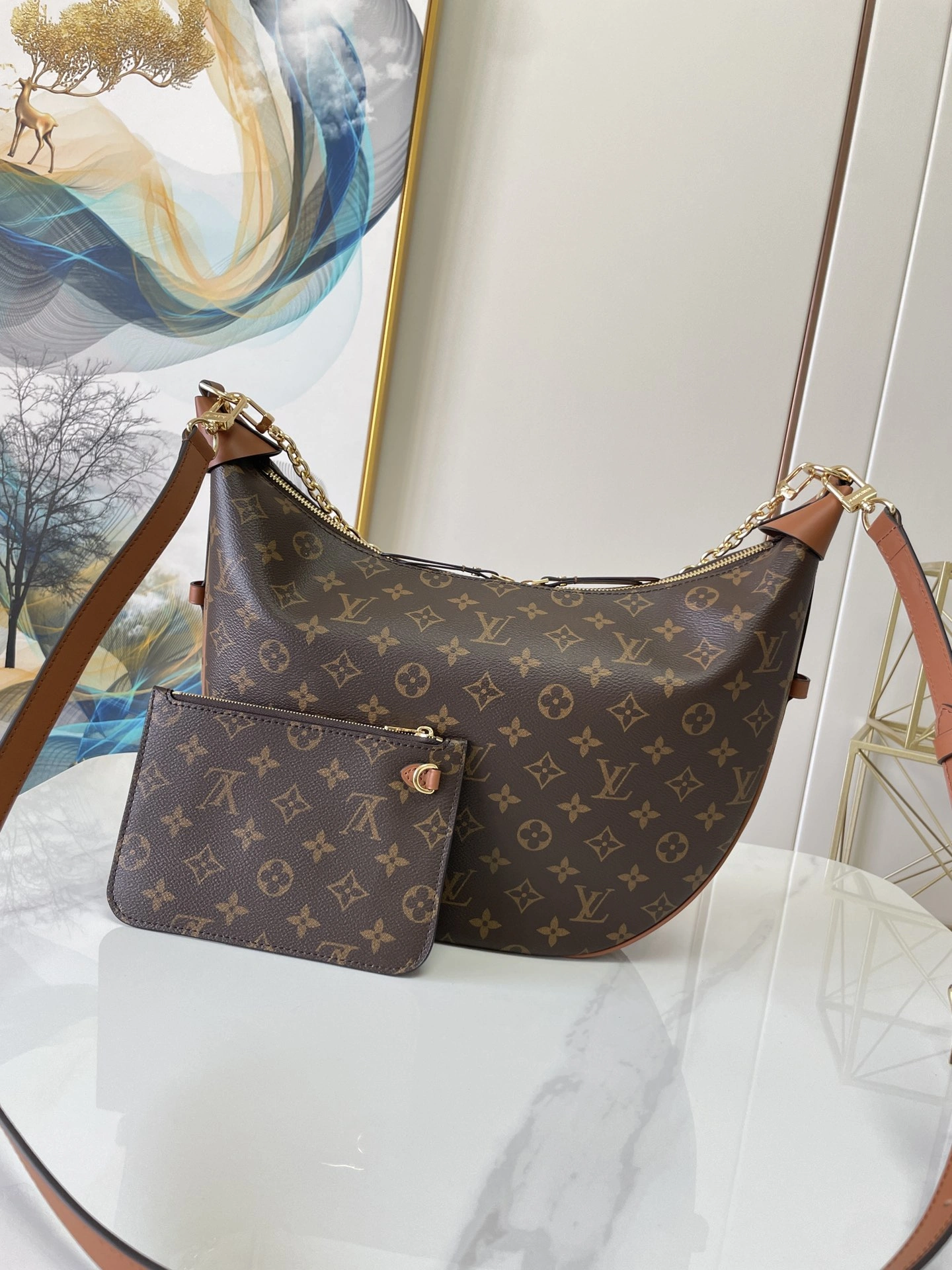 L*ouis V*uitton Crossbody bag Top Quality HT 20231011-69 38×26×10CM Cozy 8328
