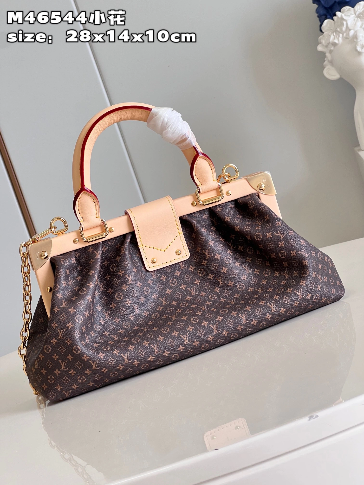 L*ouis V*uitton Handbag Top Quality HT 20231013-60 28 x 14 x 10CM Soft 8288