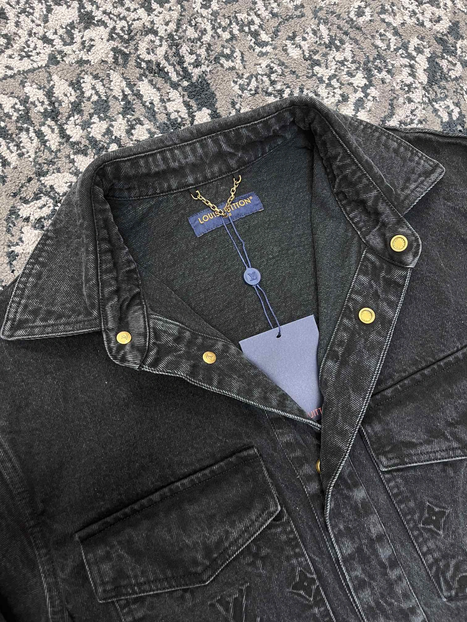 L*ouis V*uitton Jeans Jacket Top Quality D17 20231030- Seasonal 12931