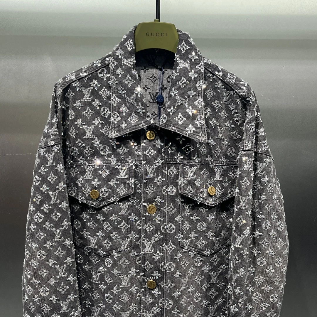 L*ouis V*uitton Jeans Jacket Top Quality D17 20231108- Practical 12888