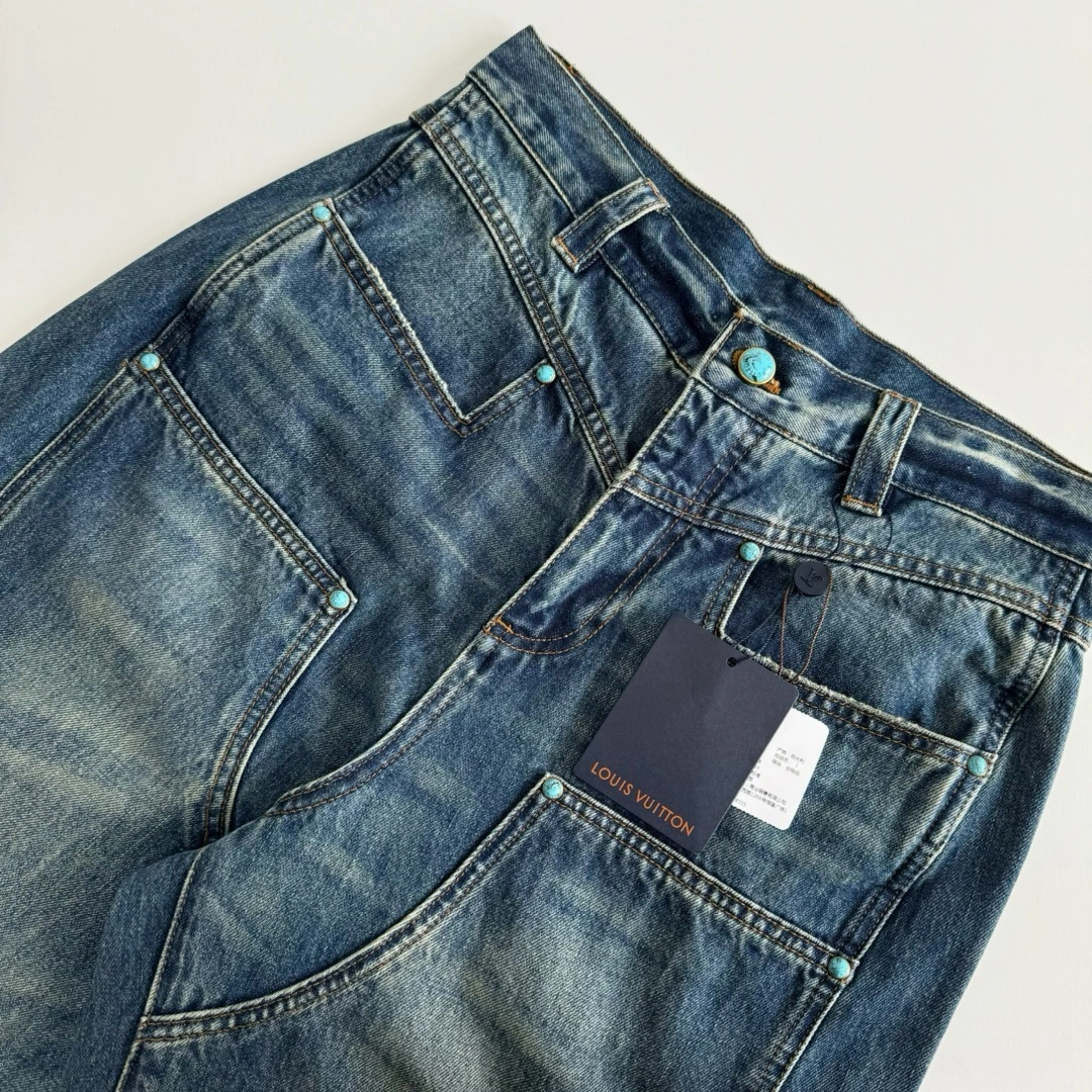 Durable L*ouis V*uitton Pants Top Quality D17 20240821- 12569
