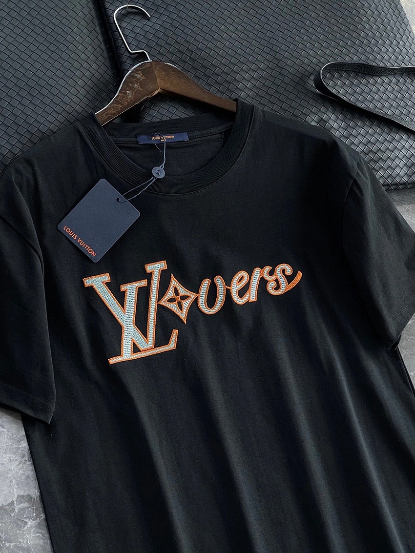 Attractive L*ouis V*uitton T-shirt Top Quality D17 2020324- 12840