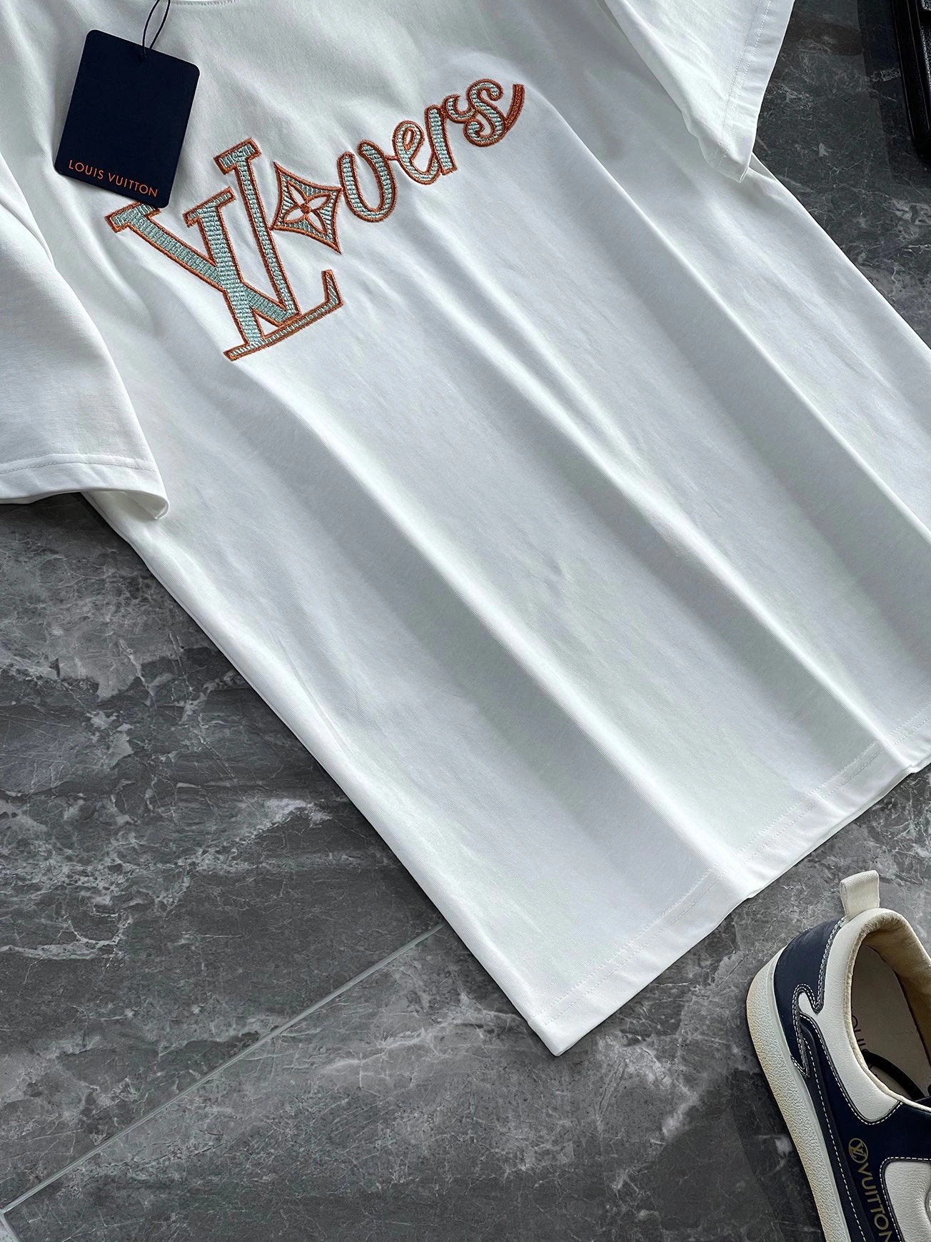 TimelessDesign L*ouis V*uitton T-shirt Top Quality D17 2020324- 12841