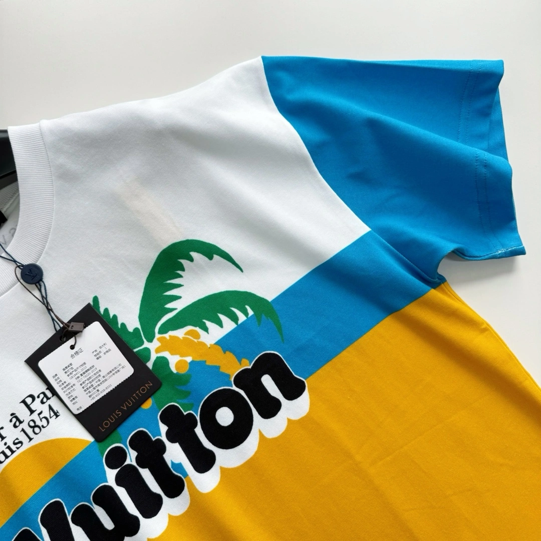 Durable L*ouis V*uitton T-shirt Top Quality D17 20240322- 12864