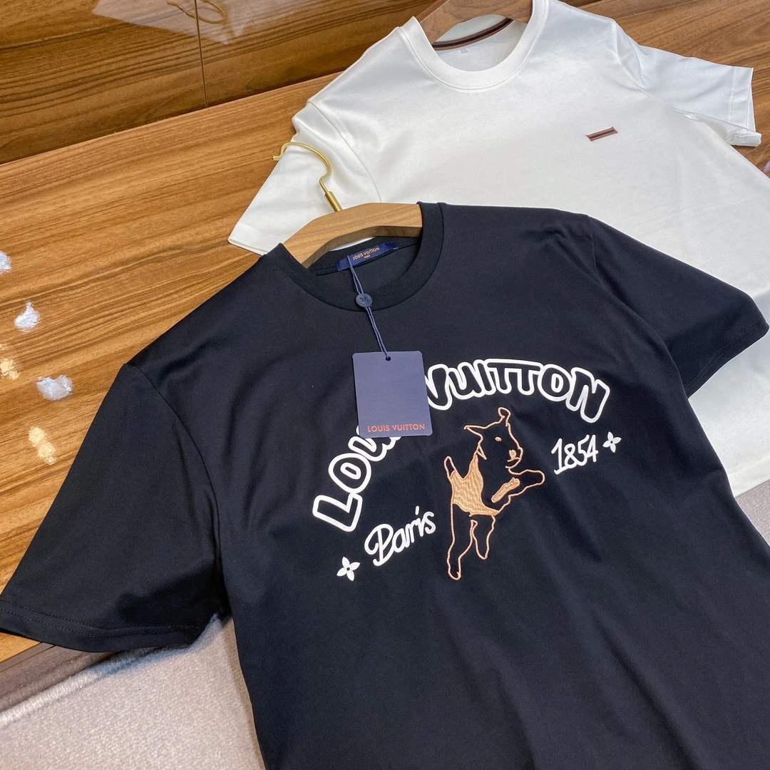 Comfortable L*ouis V*uitton T-shirt Top Quality D17 20240326- 12848