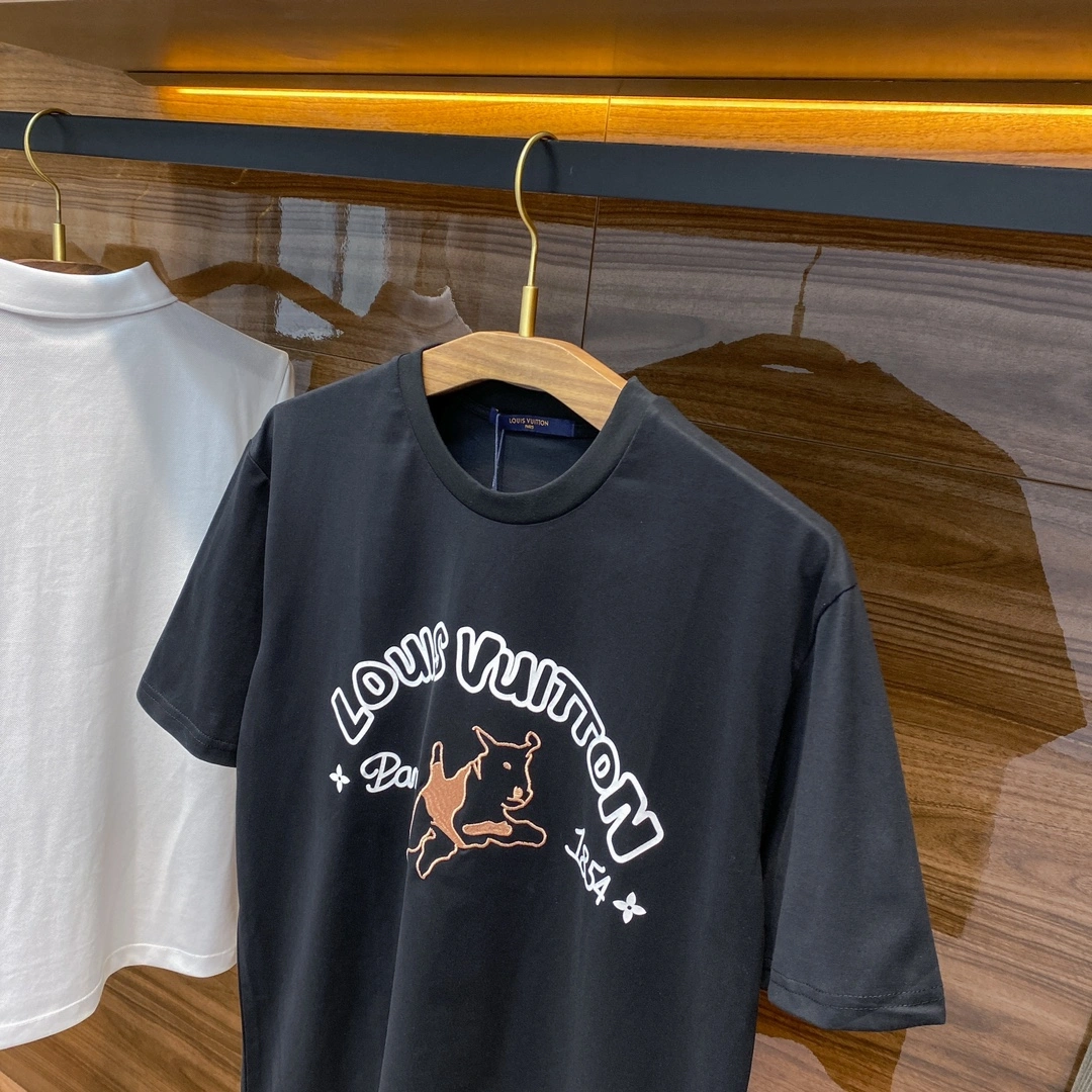 Comfortable L*ouis V*uitton T-shirt Top Quality D17 20240326- 12848