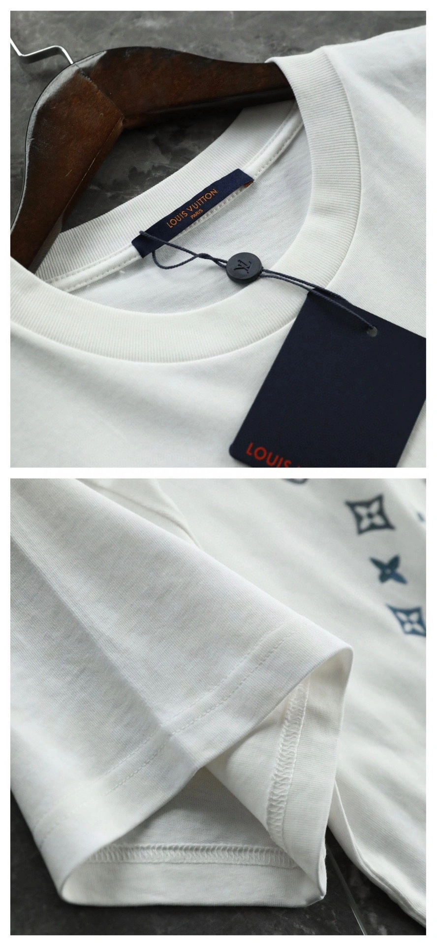 TimelessDesign L*ouis V*uitton T-shirt Top Quality D17 20240410- 12804