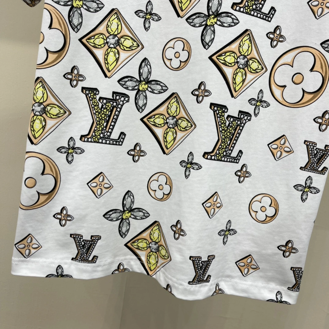 L*ouis V*uitton T-shirt Top Quality D17 20240417- Stylish 12761