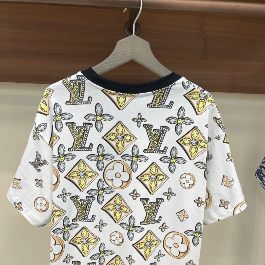 L*ouis V*uitton T-shirt Top Quality D17 20240417- Stylish 12761
