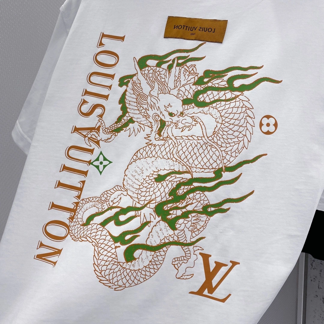 L*ouis V*uitton T-shirt Top Quality D17 20240417- Effortless 12758