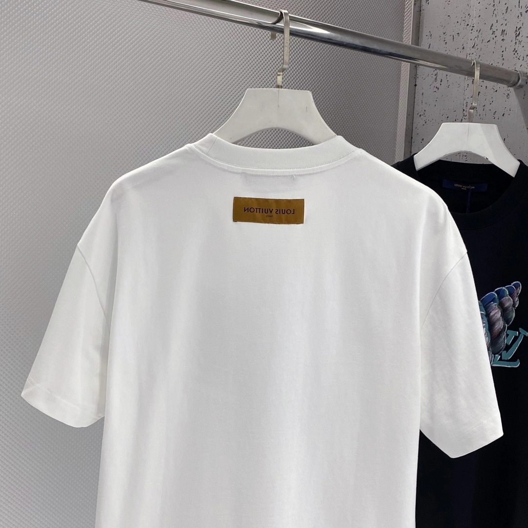 Stretchable L*ouis V*uitton T-shirt Top Quality D17 20240427- 12728