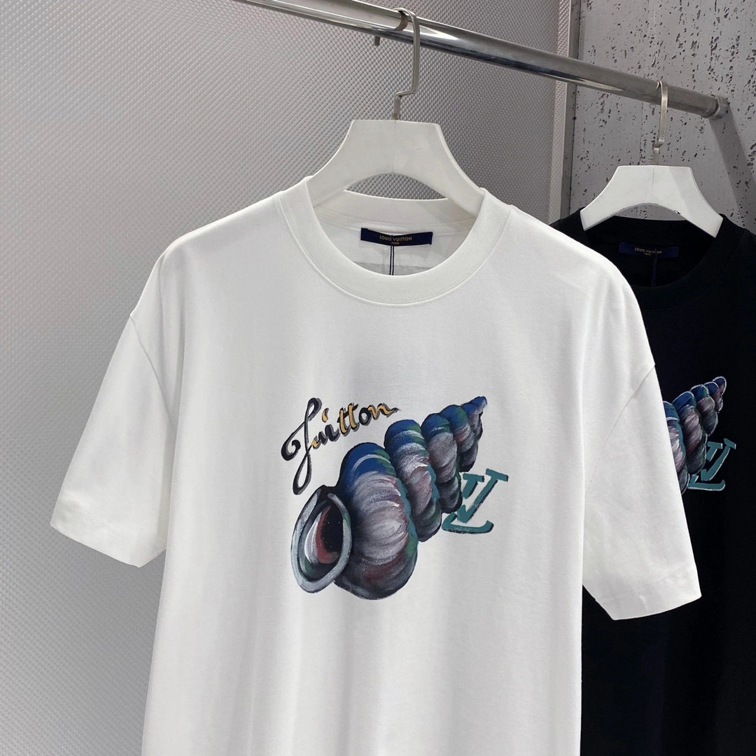 Stretchable L*ouis V*uitton T-shirt Top Quality D17 20240427- 12728