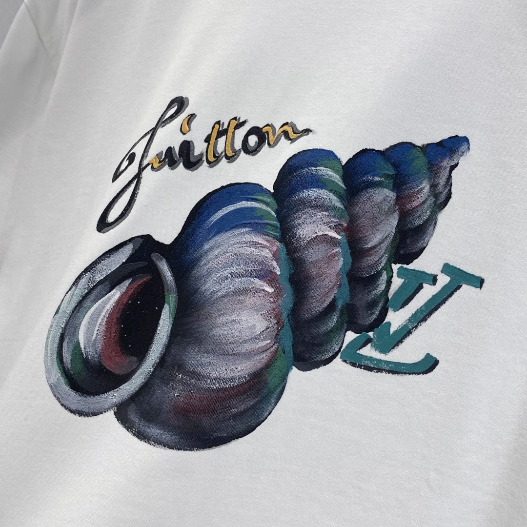 Stretchable L*ouis V*uitton T-shirt Top Quality D17 20240427- 12728