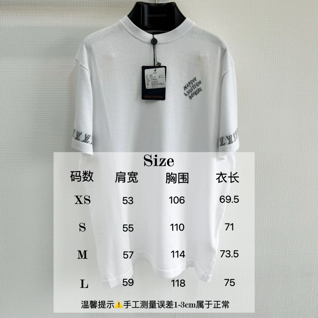 L*ouis V*uitton T-shirt Top Quality D17 20240511- Versatile 12683