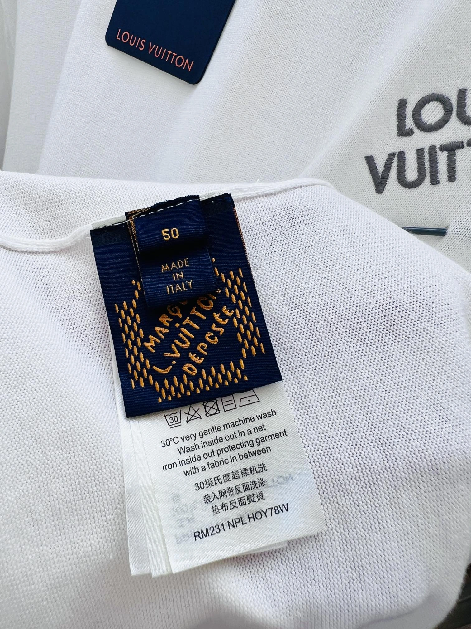 RelaxedFit L*ouis V*uitton T-shirt Top Quality D17 20240523- 12630