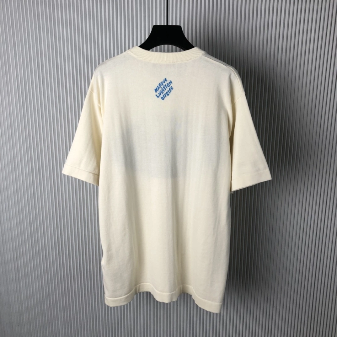 RelaxedFit L*ouis V*uitton T-shirt Top Quality D17 20240807- 12600