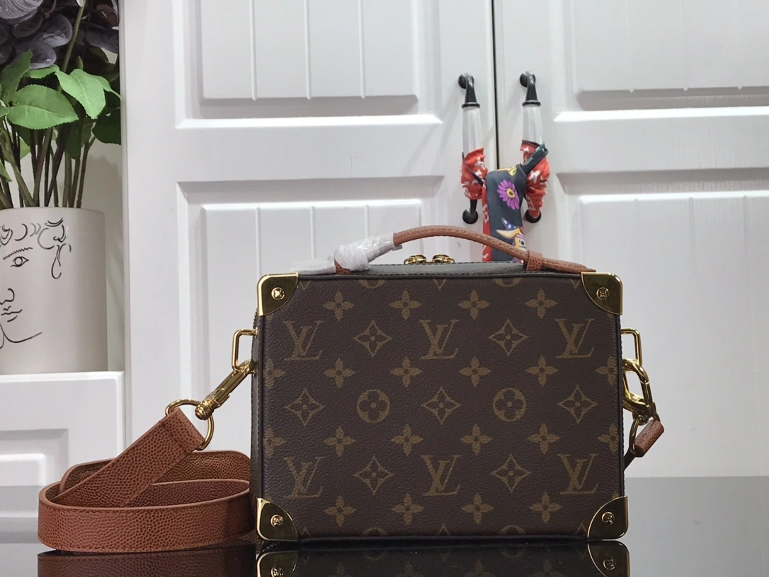 L*ouis V*uitton Top Bag 21.5*15*7cm Trendy 8450