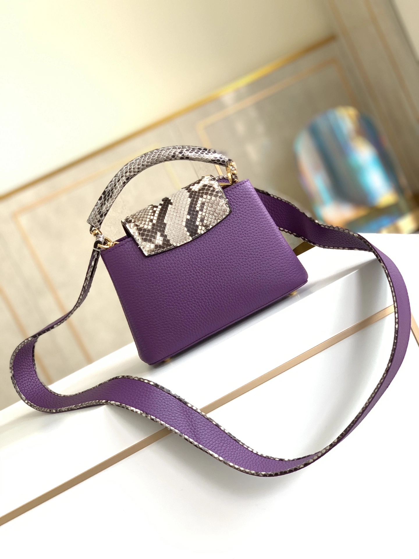 OdorResistant L*ouis V*uitton Top Bag 21x14x8cm 8547