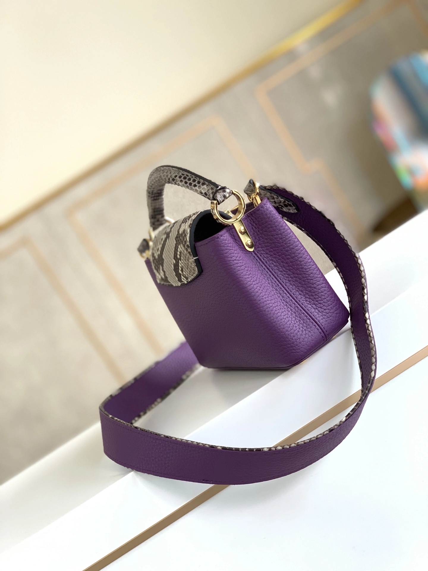 OdorResistant L*ouis V*uitton Top Bag 21x14x8cm 8547