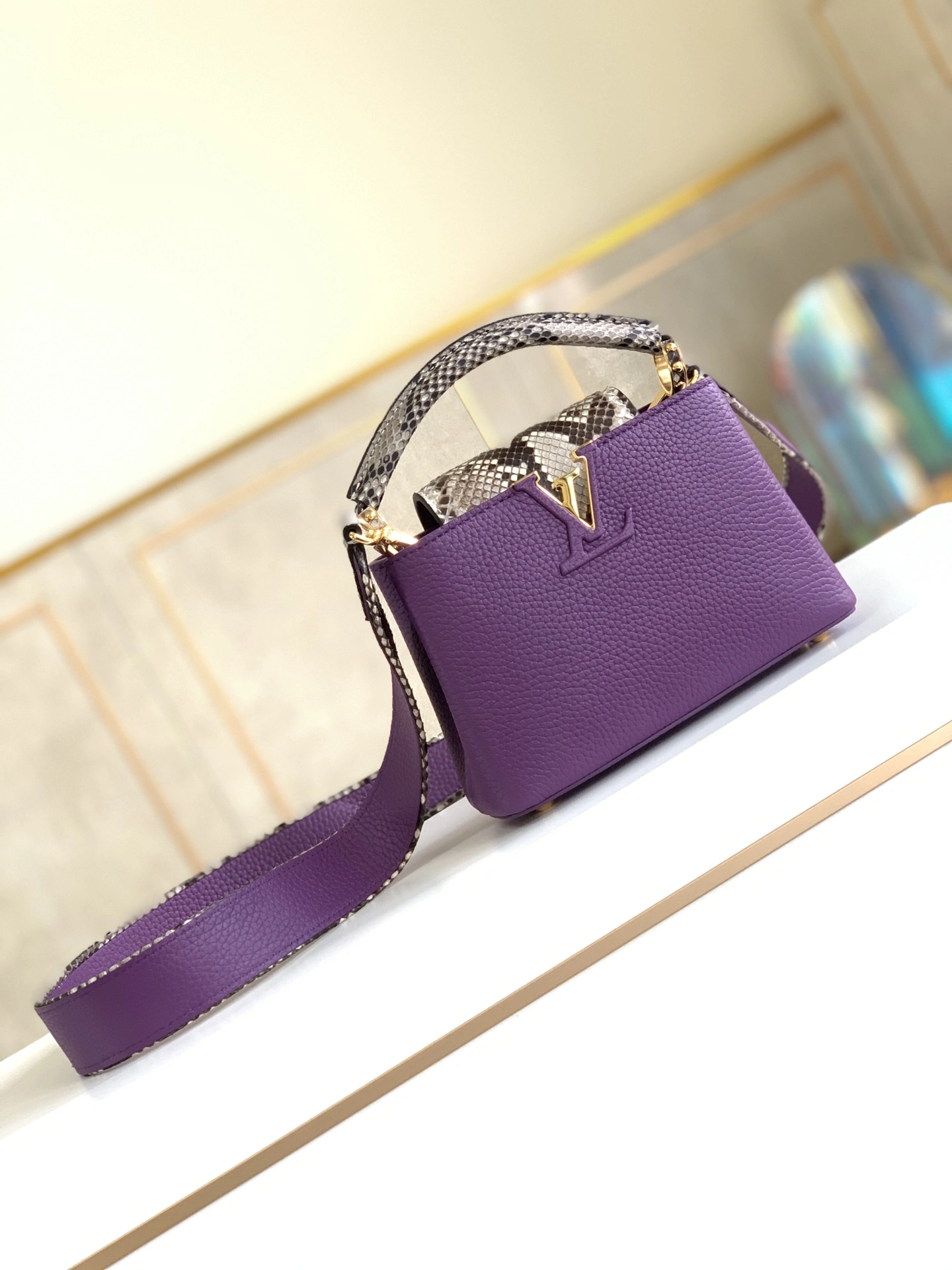 OdorResistant L*ouis V*uitton Top Bag 21x14x8cm 8547