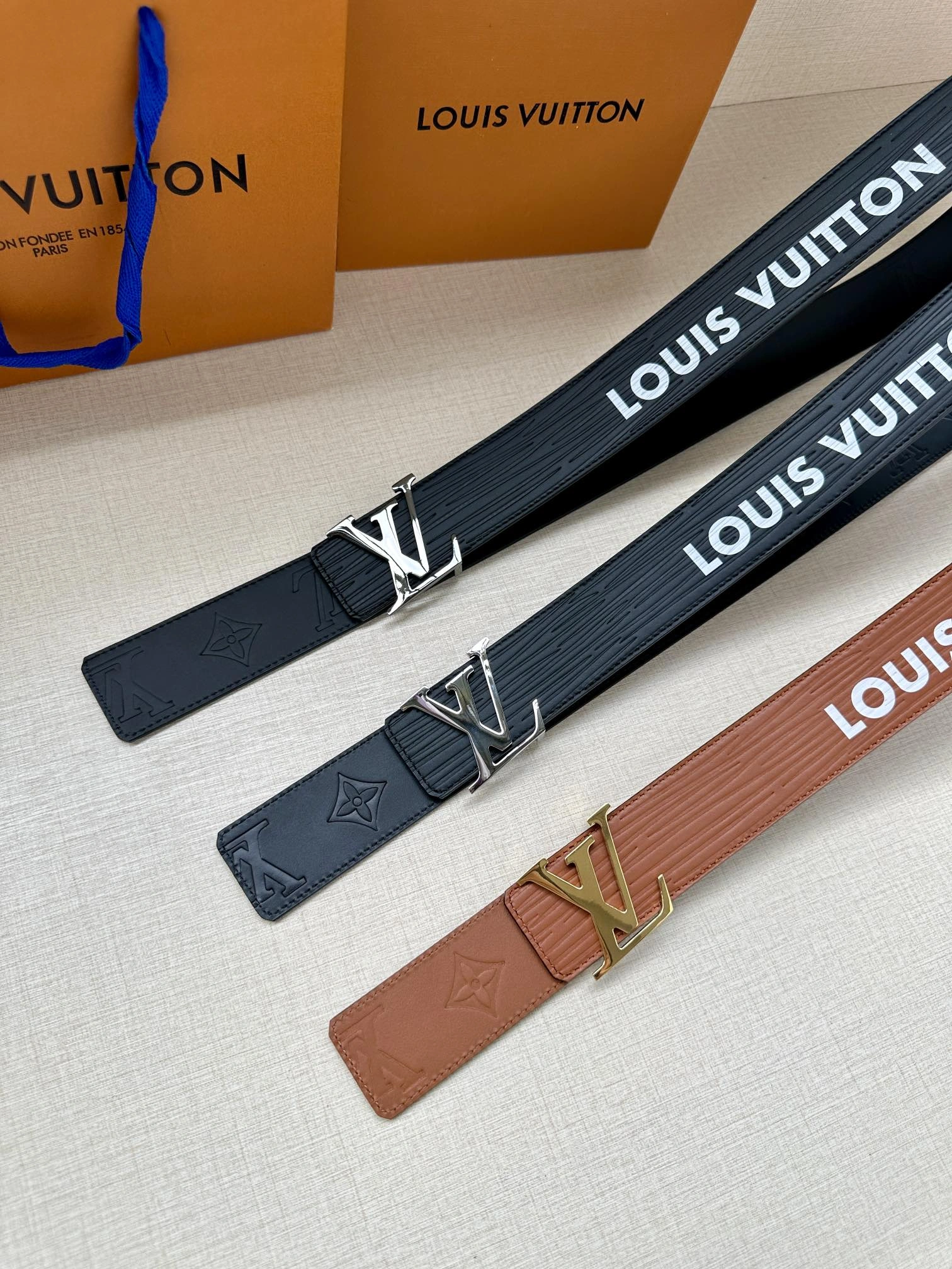 Snug L*ouis V*uitton Top Belts AT 20230907- 15318