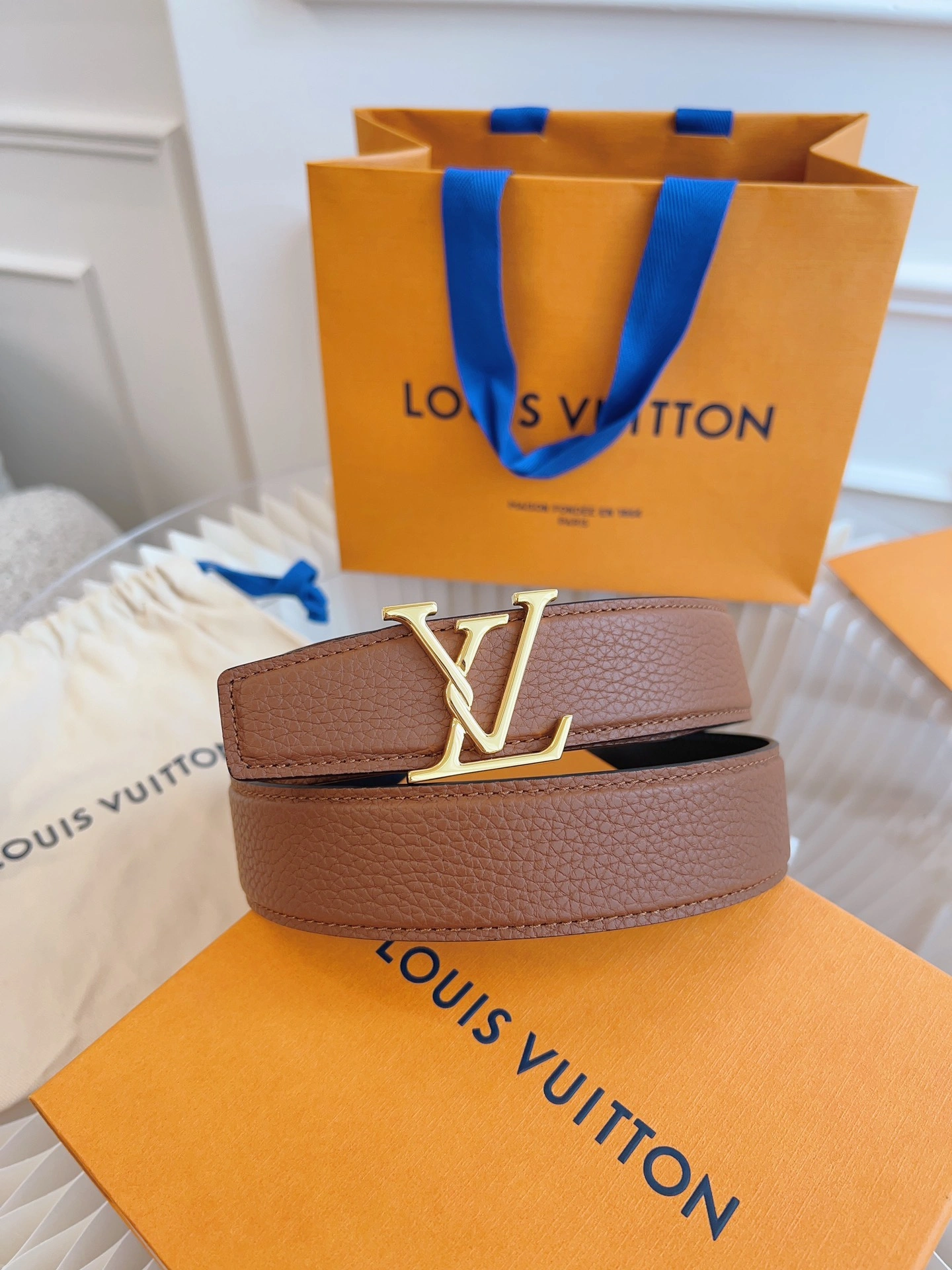 Comfortable L*ouis V*uitton Top Belts AT 20230907- 15302