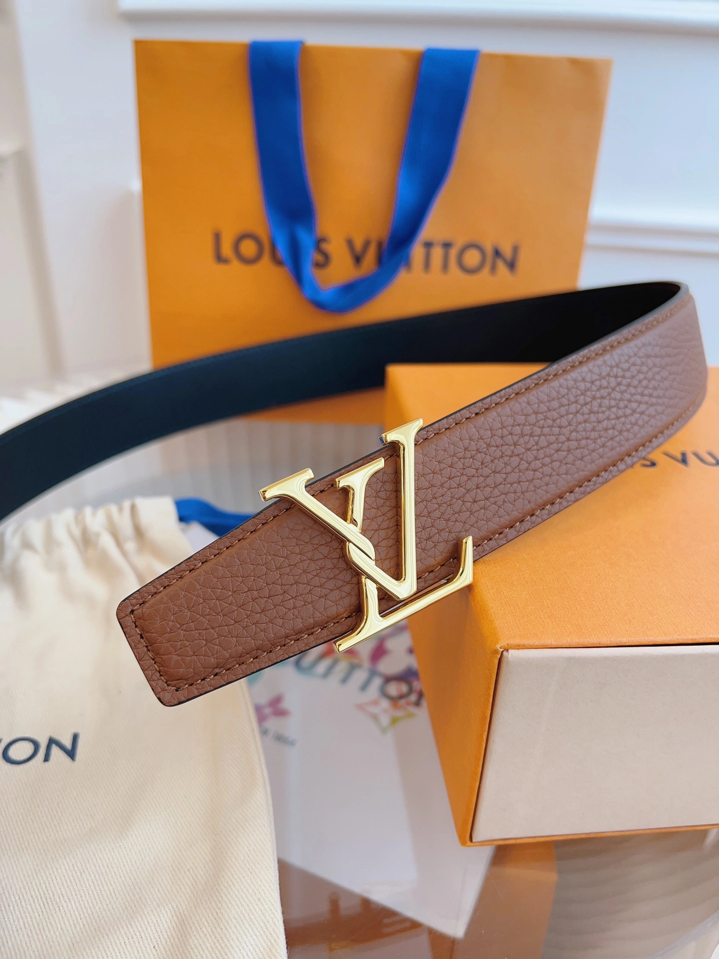 Comfortable L*ouis V*uitton Top Belts AT 20230907- 15302