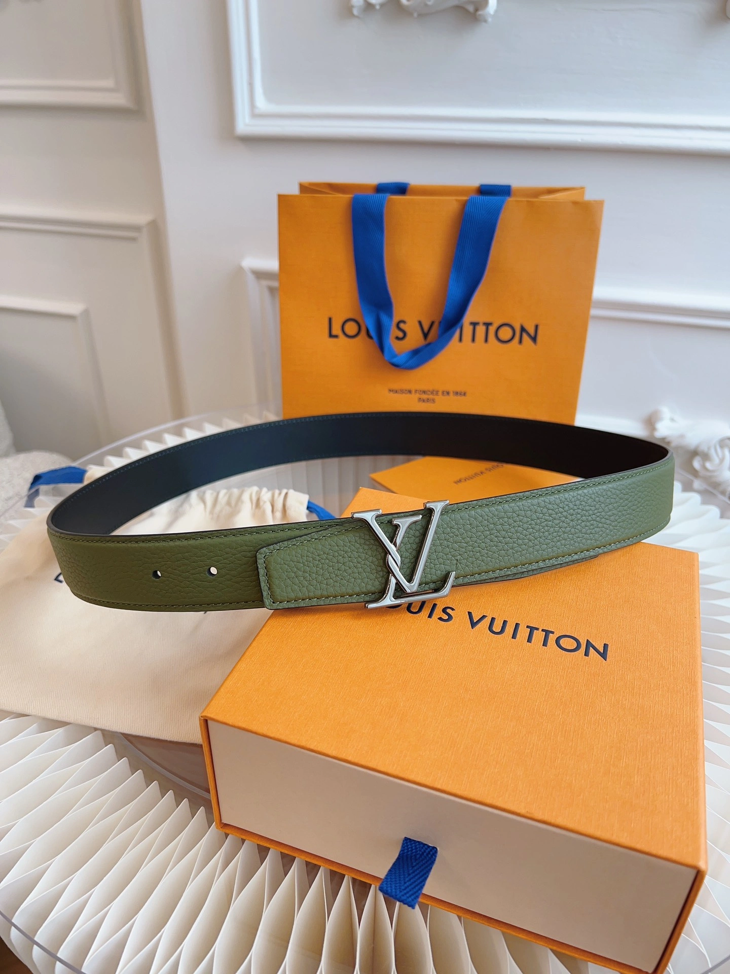 L*ouis V*uitton Top Belts AT 20230907- TechFriendly 15298