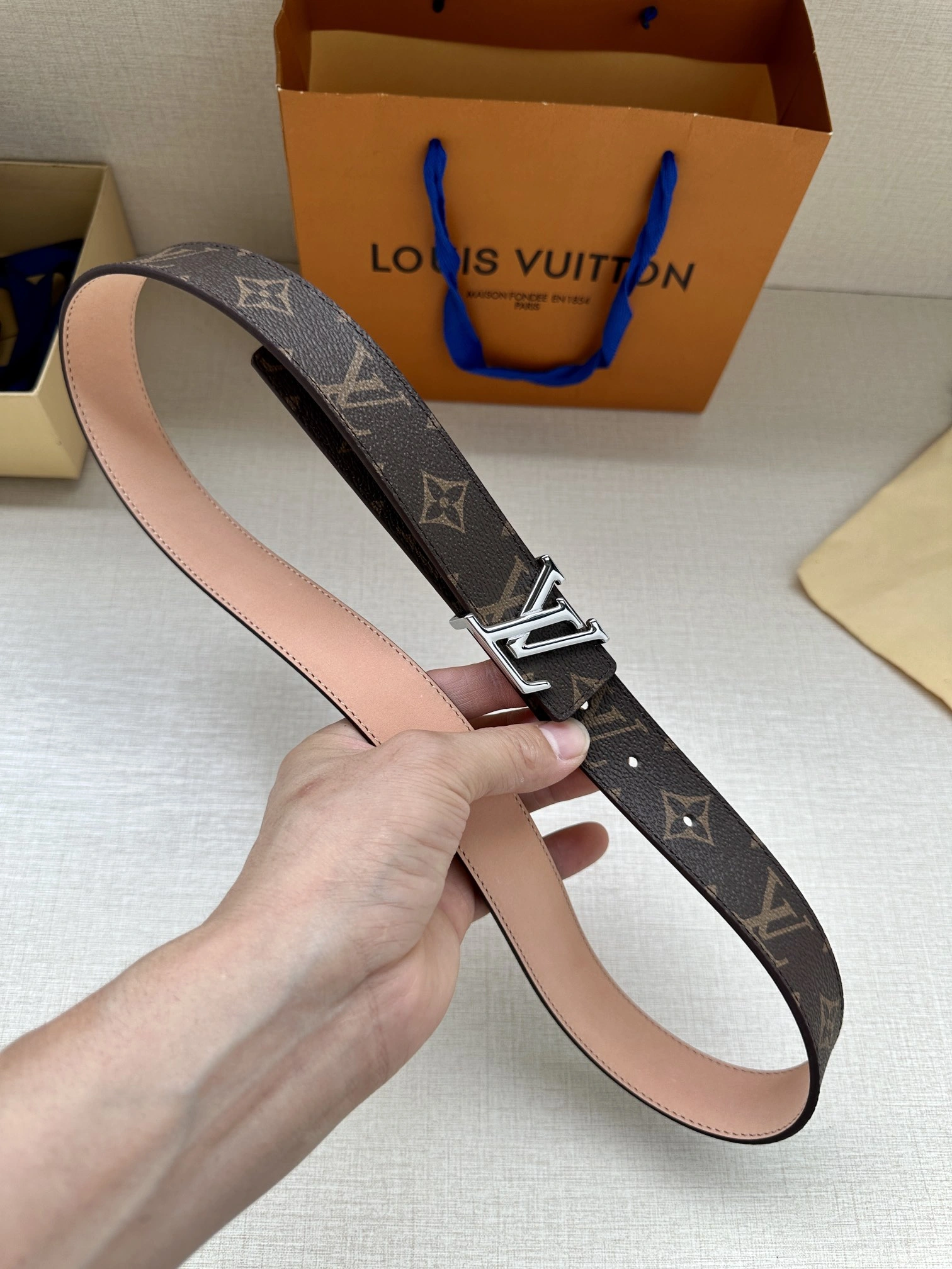 Efficient L*ouis V*uitton Top Belts AT 20230907- 15297