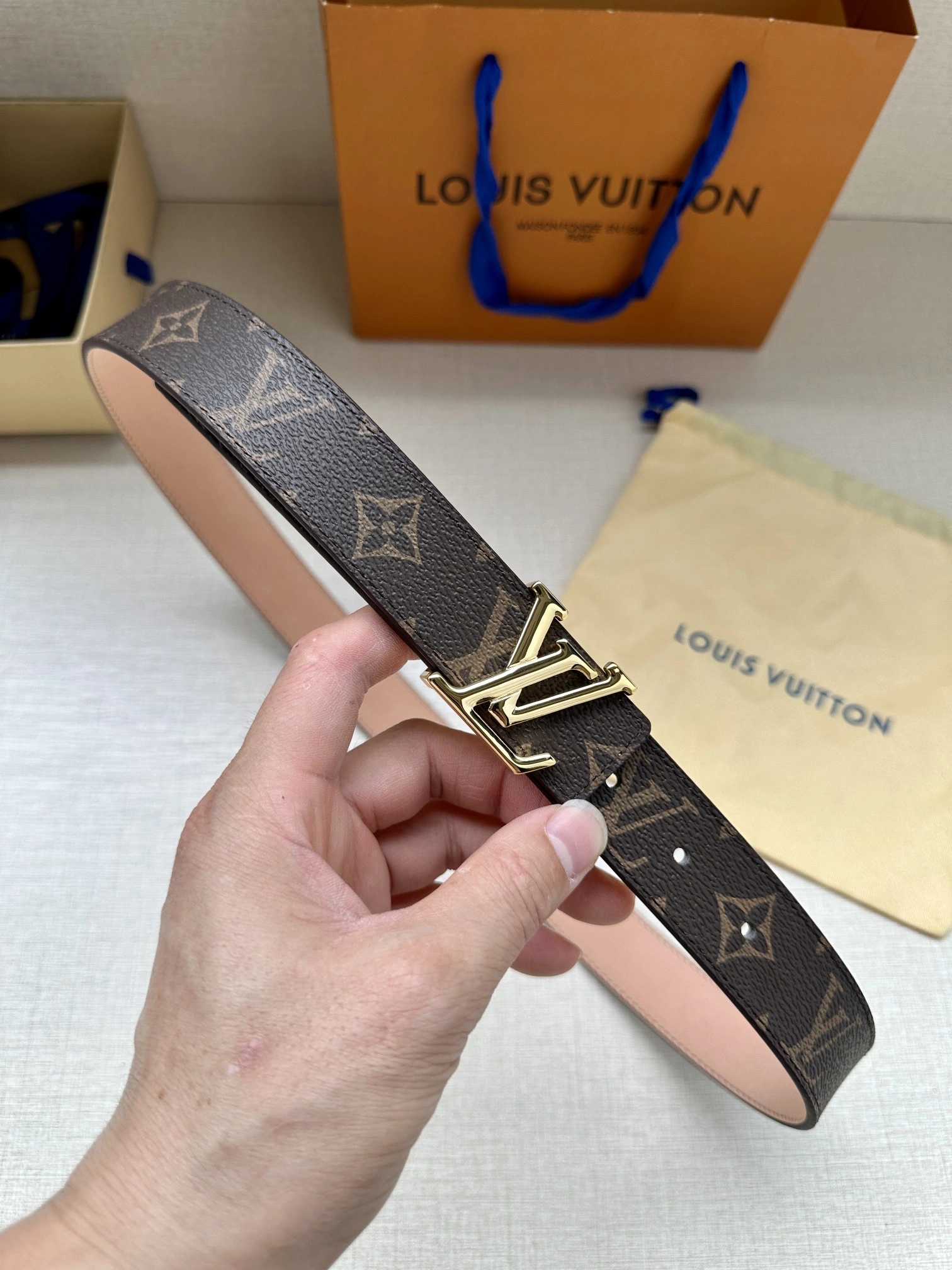 Efficient L*ouis V*uitton Top Belts AT 20230907- 15297