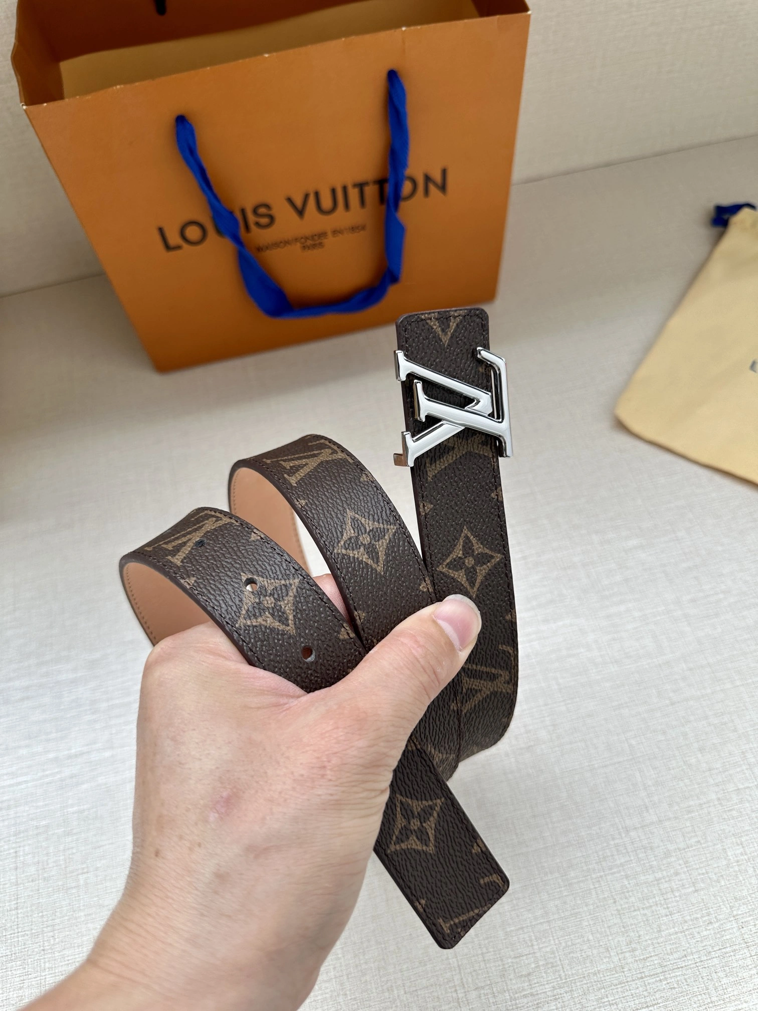 Efficient L*ouis V*uitton Top Belts AT 20230907- 15297