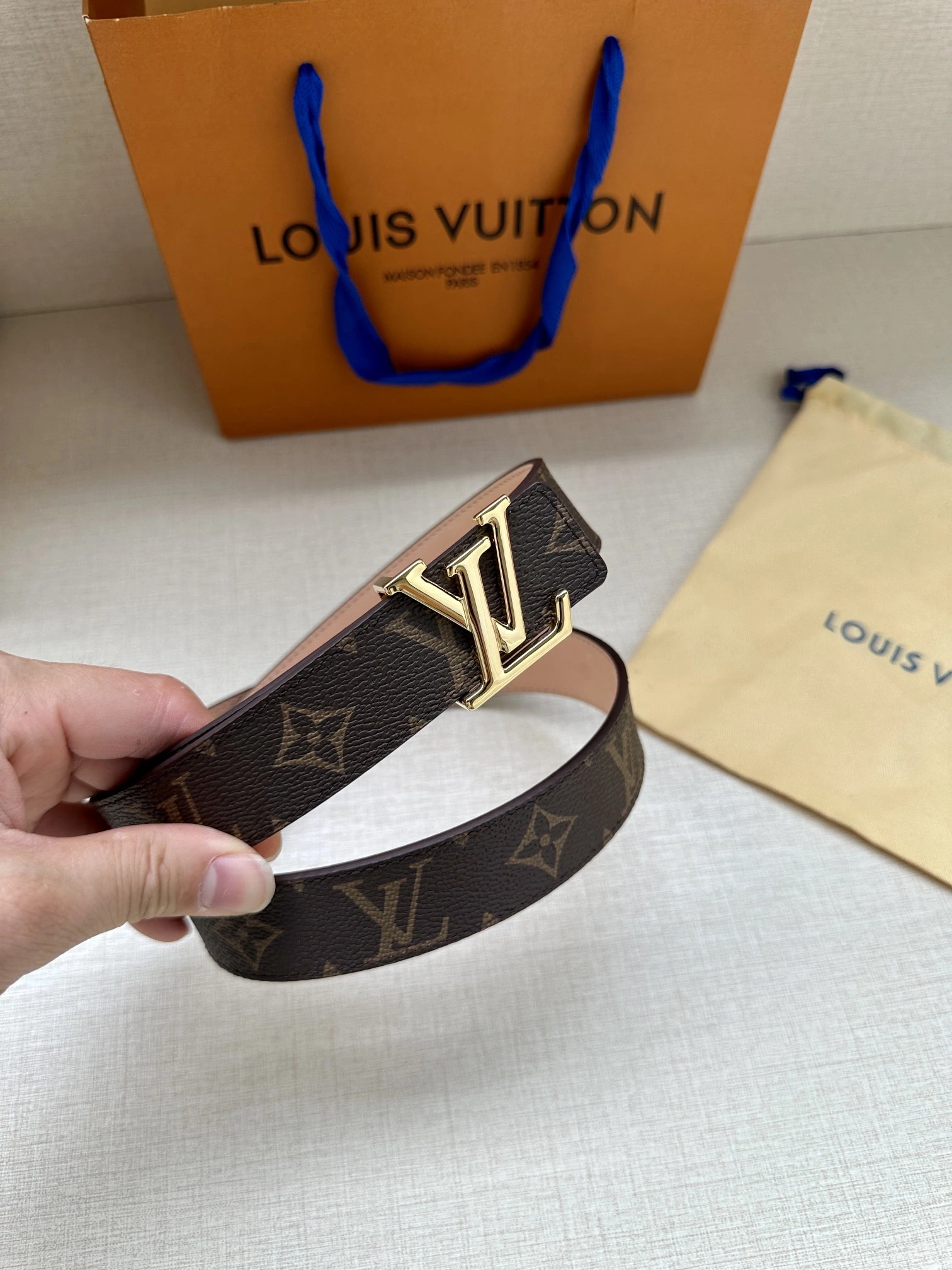 Efficient L*ouis V*uitton Top Belts AT 20230907- 15297