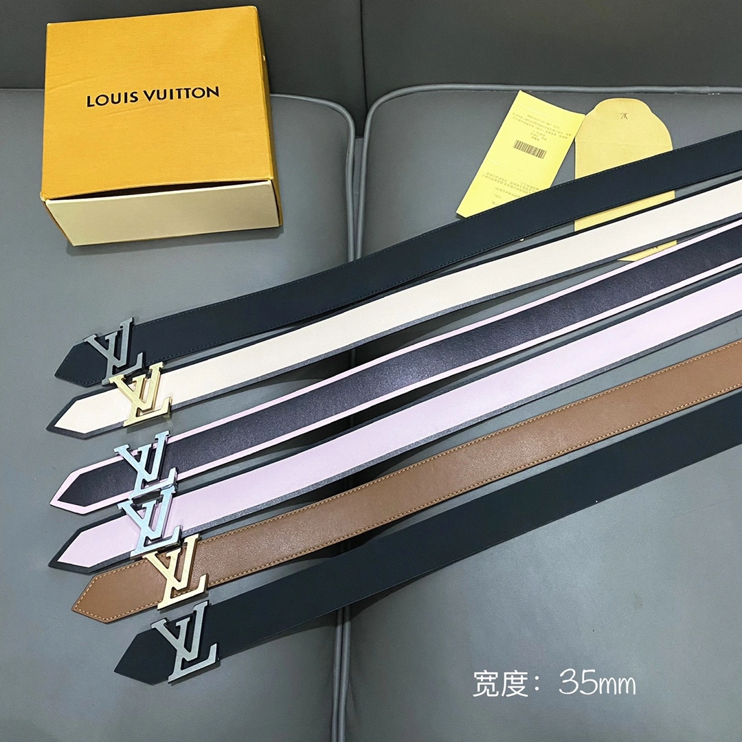 Colorful L*ouis V*uitton Top Belts AT 20230907- 15314