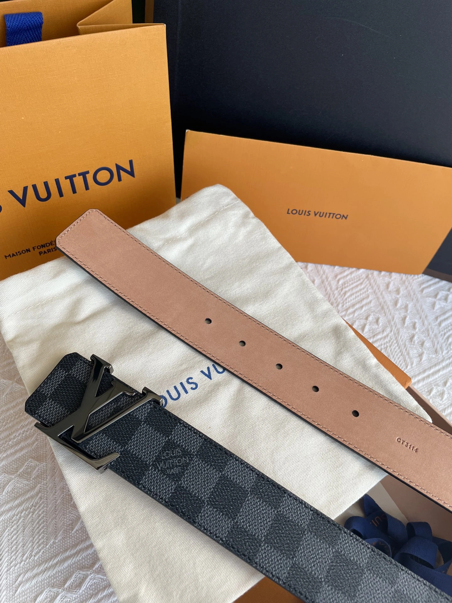 L*ouis V*uitton Top Belts AT 20230907- Lightweight 15286