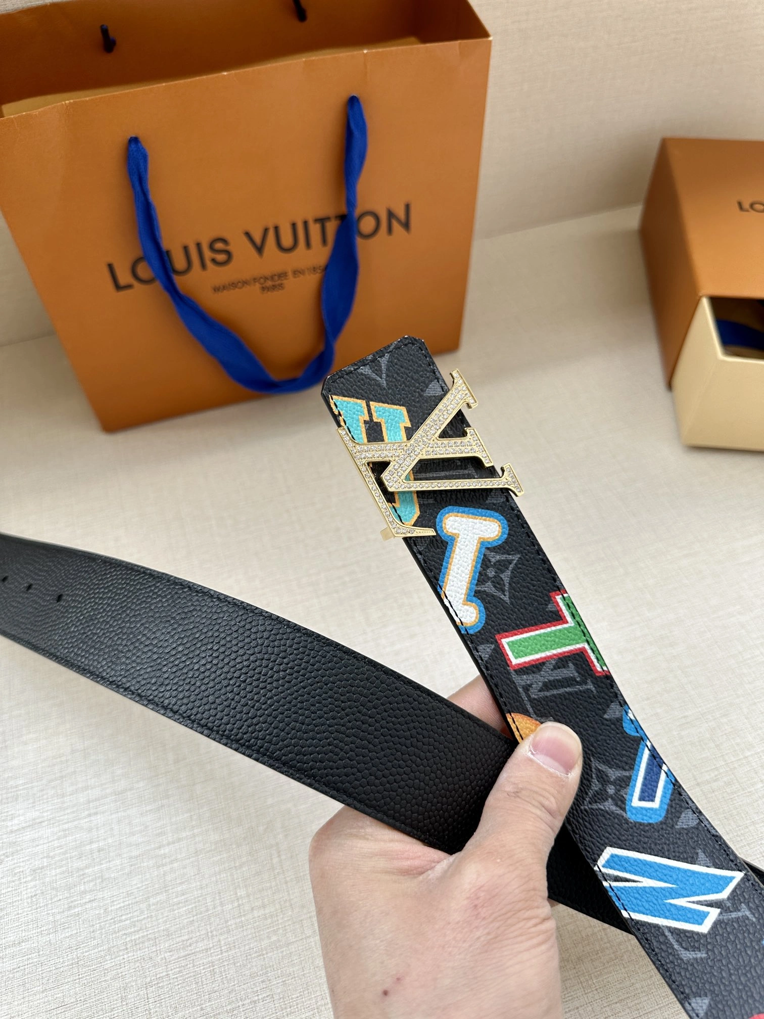 L*ouis V*uitton Top Belts AT 20230909- Neat 15226